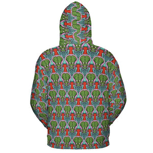 Retro Big-Brain Alien - - 4