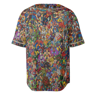MOTU's Characters Figure Pattern He-man and The Masters of The Universe Unisex Baseball Jersey