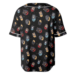 Live Long and Paws-purr Star Trek Unisex Baseball Jersey