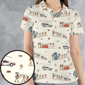 Lost In Egypt AOP Men/Women Polo Shirt