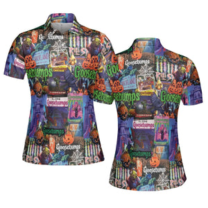 Goosebumps Pattern AOP Men/Women Polo Shirt