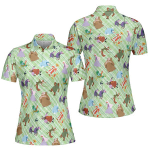 AOP Men/Women Polo Shirt - YDY5HF9E - - 5