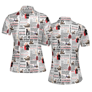 Inconceivable Quotes AOP Men/Women Polo Shirt