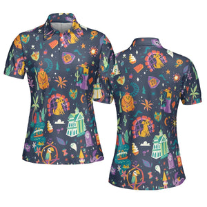 Magic Kingdom Theme AOP Men/Women Polo Shirt