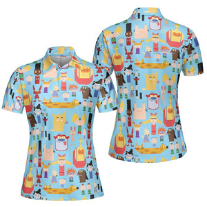 AOP Men/Women Polo Shirt - 82XMJMGP - - 5