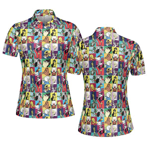Saturday Morning Nostalgia AOP Men/Women Polo Shirt