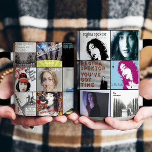 Regina Spektor Accent Mug Indie Icon Album Cover Collage Gift