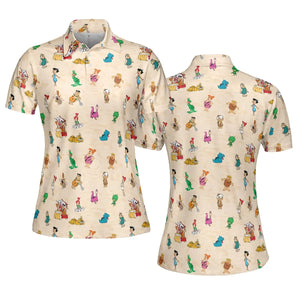 Bedrock The Flintstones AOP Men/Women Polo Shirt