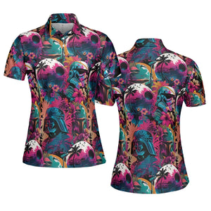 Star Wars Synthwave AOP Men/Women Polo Shirt