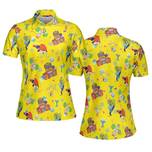Parappa and Friends AOP Men/Women Polo Shirt