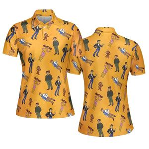 The Fonz and the Happy Days Gang AOP Men/Women Polo Shirt