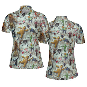 Together Again The Muppet Show AOP Men/Women Polo Shirt