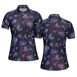 Tardis Doctor Who Seamless AOP Men/Women Polo Shirt