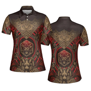 Critical Style DnD AOP Men/Women Polo Shirt