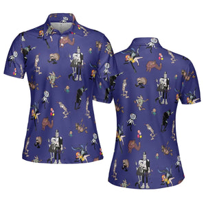 It's a Mad Mad Mad Monster Party AOP Men/Women Polo Shirt