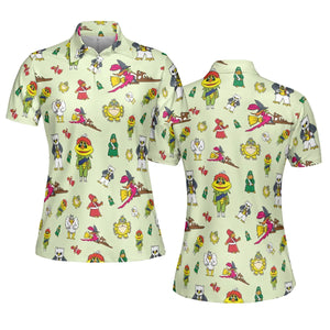 H.R. Pufnstuf Characters Sid and Marty AOP Men/Women Polo Shirt