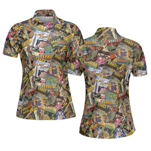 Comic-Con Cartoon AOP Men/Women Polo Shirt