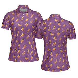 Electric Halloween Cute Pikachu Pattern AOP Men/Women Polo Shirt