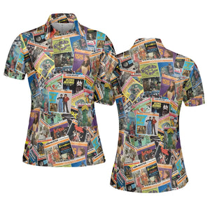 View-Master Collage AOP Men/Women Polo Shirt