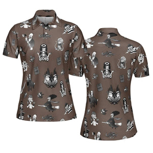 Treehouse of Horror The Simpsons AOP Men/Women Polo Shirt