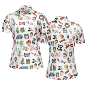Holiday Pranks Home Alone AOP Men/Women Polo Shirt