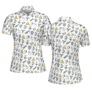 The Zelda Pixel Style AOP Men/Women Polo Shirt