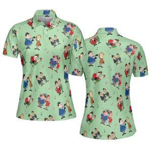 Another Fine Mess Laurel And Hardy AOP Men/Women Polo Shirt