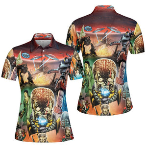 AOP Men/Women Polo Shirt - KVL6M7TJ - - 5