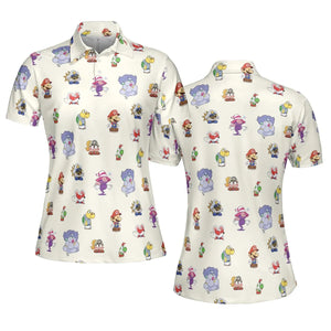 Play In Style Super Mario AOP Men/Women Polo Shirt