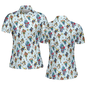 Save The Planet Captain Planet and the Planeteers AOP Men/Women Polo Shirt