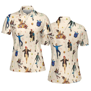 It's Scruumdidiyumptious Willy Wonka And Chocolate Factory AOP Men/Women Polo Shirt