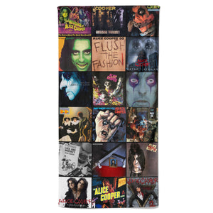 Alice In Chains Beach Towel Album Cover Collage Classic Rock Towel