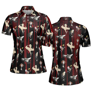 The Rocky Horror Picture Show Characters AOP Men/Women Polo Shirt