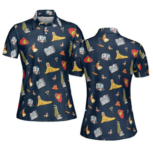 Brave Little Appliances The Brave Little Toaster AOP Men/Women Polo Shirt