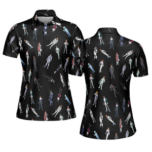 Gundam Pilot Suits Gundam Mobile AOP Men/Women Polo Shirt
