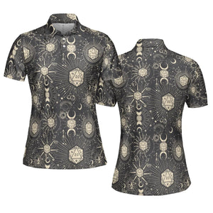 Diceyverse Dice RPG DND AOP Men/Women Polo Shirt