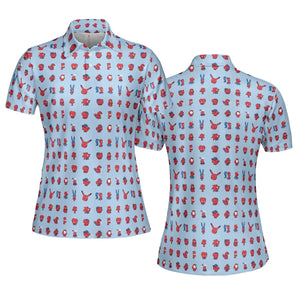 Funny Spider-Man Characters Pattern AOP Men/Women Polo Shirt