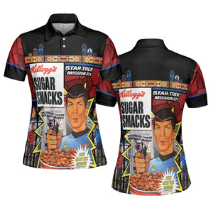 Sugar Smacks Star Trek AOP Men/Women Polo Shirt