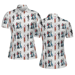 The Breakfast Club Characters Pattern AOP Men/Women Polo Shirt