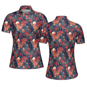Dark Side of the Tropics AOP Men/Women Polo Shirt