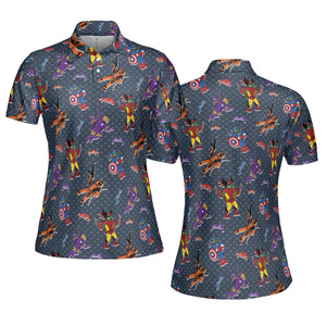 Super Turtles TMNT AOP Men/Women Polo Shirt