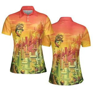 Plumber Kingdom Super Mario AOP Men/Women Polo Shirt