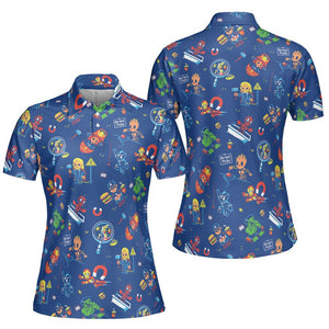 AOP Men/Women Polo Shirt - BXAY6NMQ - - 5