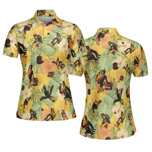 Bird Of A Feather Heckle And Jeckle AOP Men/Women Polo Shirt