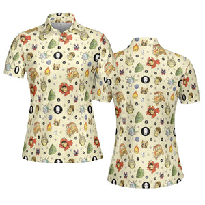 Ghiblipalooza Ghibli Themed AOP Men/Women Polo Shirt