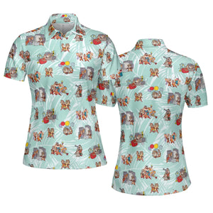 Rescue Team Chip 'n Dale Rescue Rangers AOP Men/Women Polo Shirt