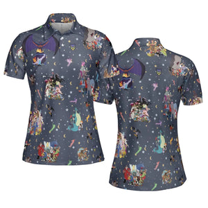 Classic Cartoon 1937-1949 AOP Men/Women Polo Shirt