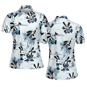 Oswald the Lucky Rabbit AOP Men/Women Polo Shirt