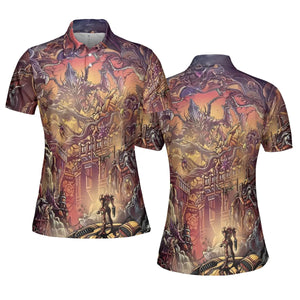 Metroid Prime AOP Men/Women Polo Shirt