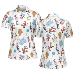 Seuss Swag Dr. Seuss AOP Men/Women Polo Shirt